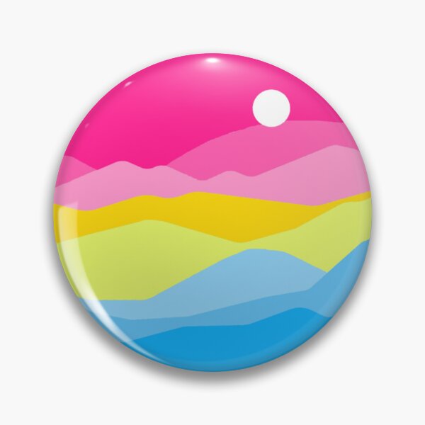 Item preview, Subtle Pan Pride Flag Landscape designed and sold by everything4eva.