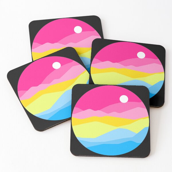 Item preview, Subtle Pan Pride Flag Landscape designed and sold by everything4eva.