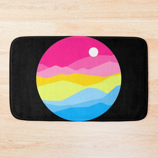 Item preview, Subtle Pan Pride Flag Landscape designed and sold by everything4eva.