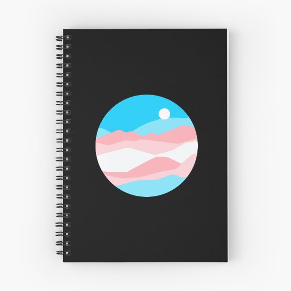 Item preview, Subtle Trans Pride Flag Landscape designed and sold by everything4eva.