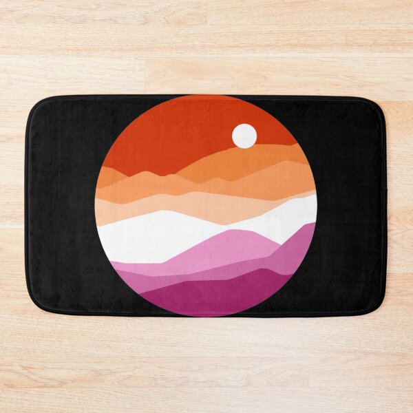 Item preview, Subtle Lesbian Pride Flag Landscape designed and sold by everything4eva.