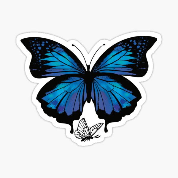 Magnificent Butterfly Sticker