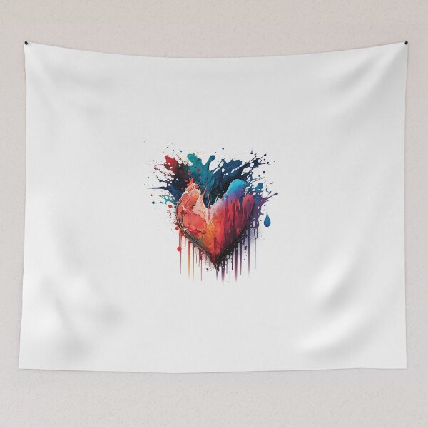 Item preview, Heart stopper watercolor designed and sold by Lobory.
