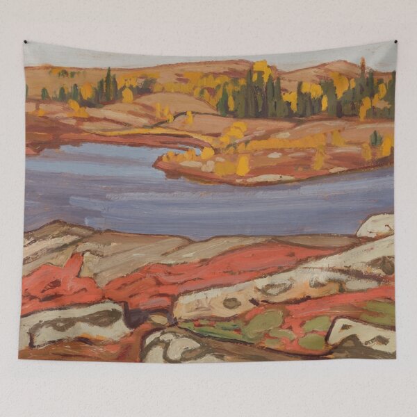 Item preview,  Lake Superior Sketch LXXXVII by Lawren Harris designed and sold by TheRedVineyard.