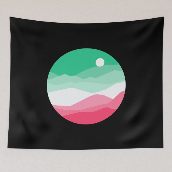 Item preview, Subtle Abrosexual Pride Flag Landscape designed and sold by everything4eva.