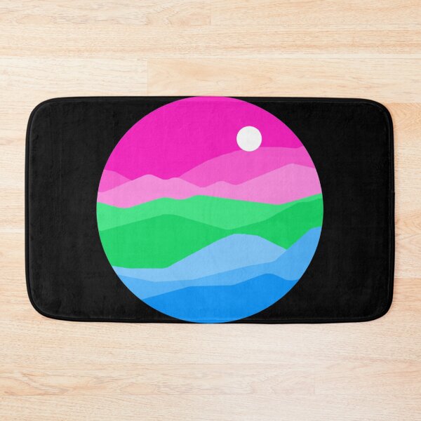 Item preview, Subtle Poly Pride Flag Landscape designed and sold by everything4eva.