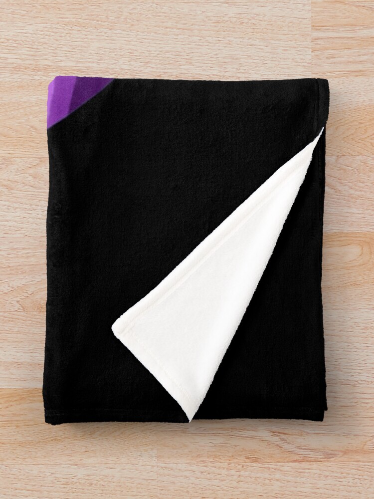 Thumbnail 3 of 6, Throw Blanket, Subtle Nonbinary Pride Flag Landscape designed and sold by everything4eva.