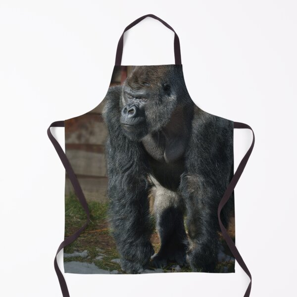 Item preview, Silverback On A Cold Day designed and sold by rawshutterbug.