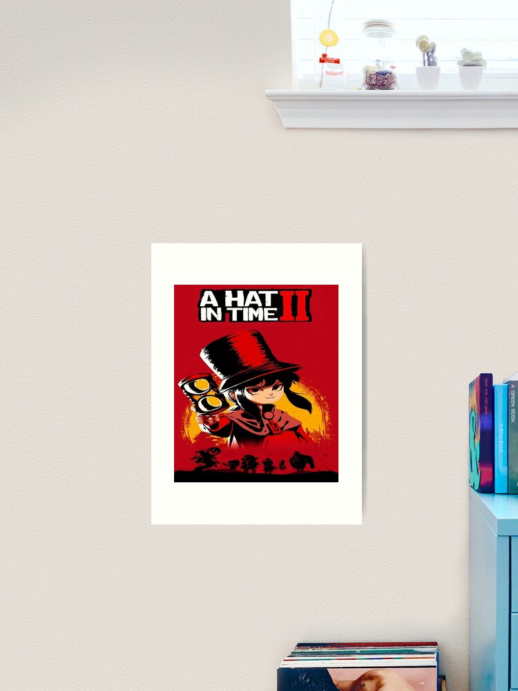 a hat in time video game art Art Print for Sale by mallaksobek