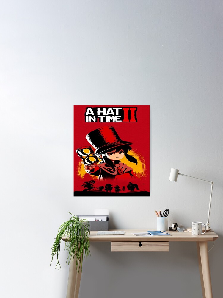 a hat in time Poster for Sale by mallaksobek