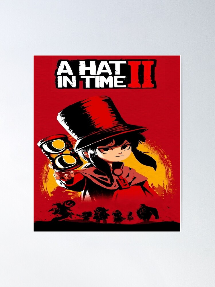 a hat in time Poster for Sale by mallaksobek