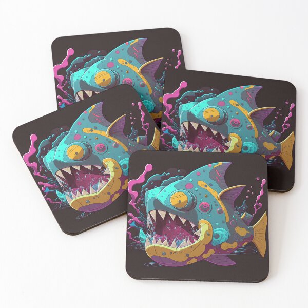 Item preview, Bruxish, the Colorful Psychic Fish in murky waters! designed and sold by Frocentric.