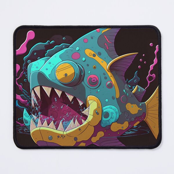 Item preview, Bruxish, the Colorful Psychic Fish in murky waters! designed and sold by Frocentric.