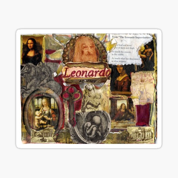 The Leonardo Improvisations Sticker