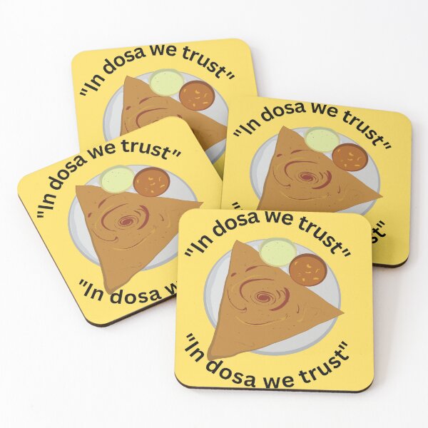 Item preview, "In Dosa We Trust" Tee  designed and sold by Design minds.
