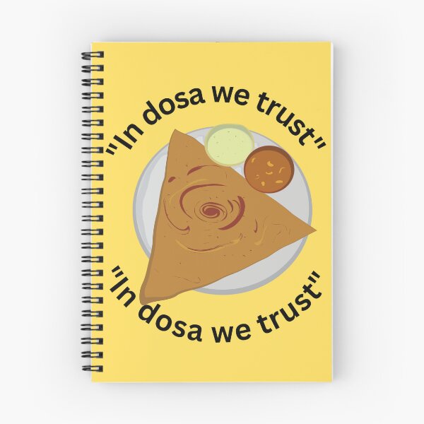 Item preview, "In Dosa We Trust" Tee  designed and sold by Design minds.