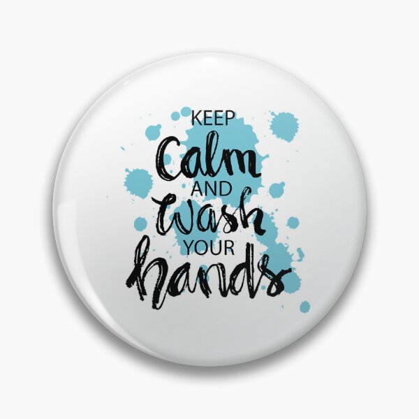 Item preview, keep calm and wash your hands designed and sold by Khalebveliz1.