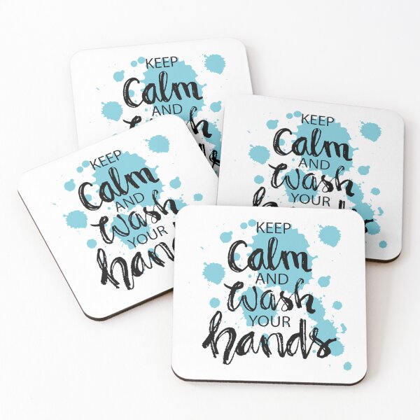 Item preview, keep calm and wash your hands   designed and sold by Khalebveliz1.