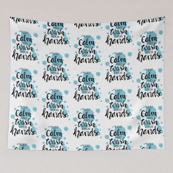 Item preview, keep calm and wash your hands designed and sold by Khalebveliz1.