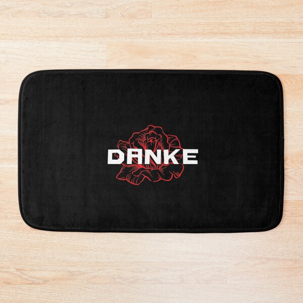 Item preview, "Danke" Floral Illustration Design designed and sold by RM-Journey.