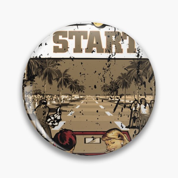 Item preview, Out Run - Retro gaming design designed and sold by kndldotshop.
