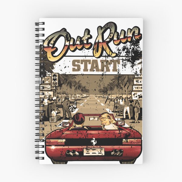 Item preview, Out Run - Retro gaming design designed and sold by kndldotshop.