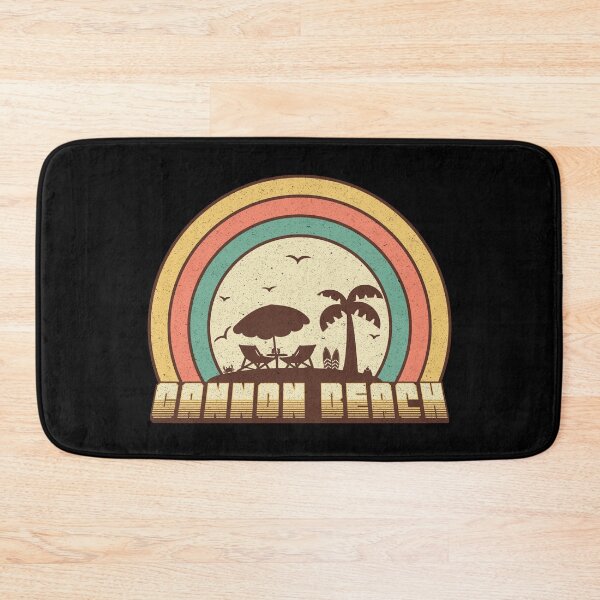 Artikelvorschau, Cannon Beach - Retro Sunset Style entworfen und verkauft von Whimsical  Thinker.
