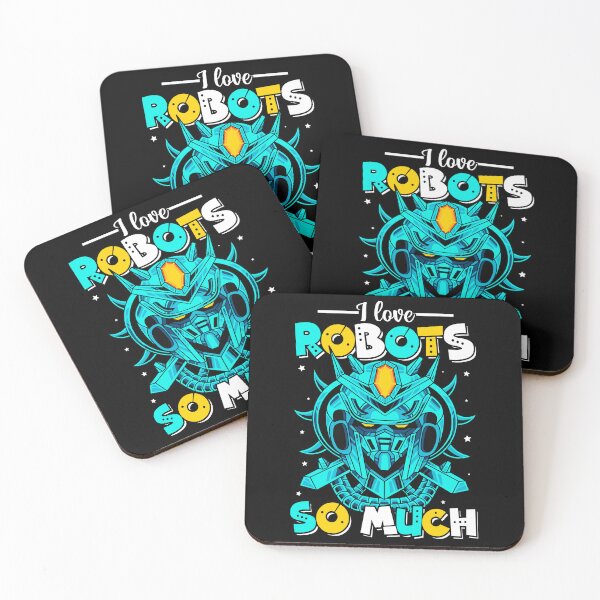 Item preview, I Love Robots So Much - Funny Gifts for Robotic Engineer Lovers by FanityPrints designed and sold by FanityPrints.
