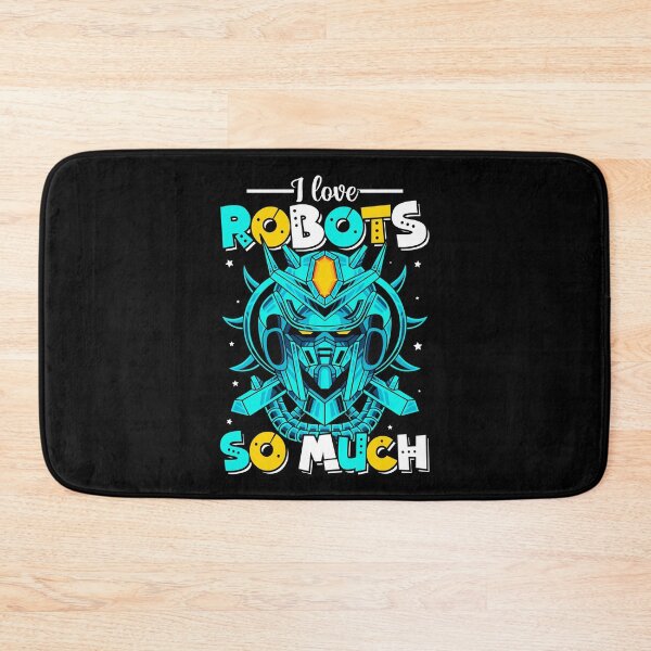 Item preview, I Love Robots So Much - Funny Gifts for Robotic Engineer Lovers by FanityPrints designed and sold by FanityPrints.