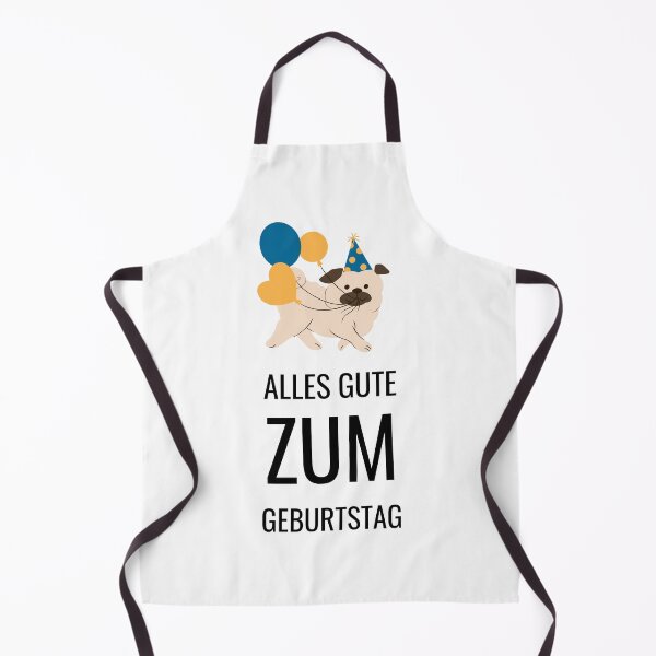 Item preview, "Alles Gute Zum Geburtstag" Dog Illustration Design designed and sold by RM-Journey.