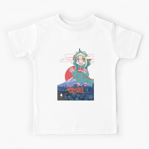 RUGPXAZ Pikamee Amano VTuber T-Shirt 3D Anime Print Short Sleeve