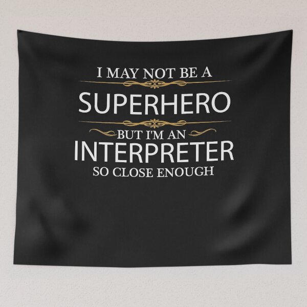 Item preview, Puede que no sea un superhéroe, pero yo soy un intérprete designed and sold by losttribe.