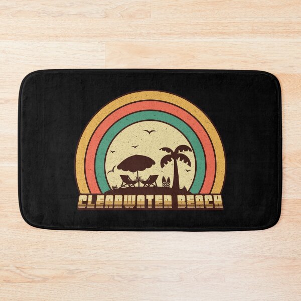 Artikelvorschau, Clearwater Beach - Vintage Retro Sunset Style entworfen und verkauft von Whimsical  Thinker.