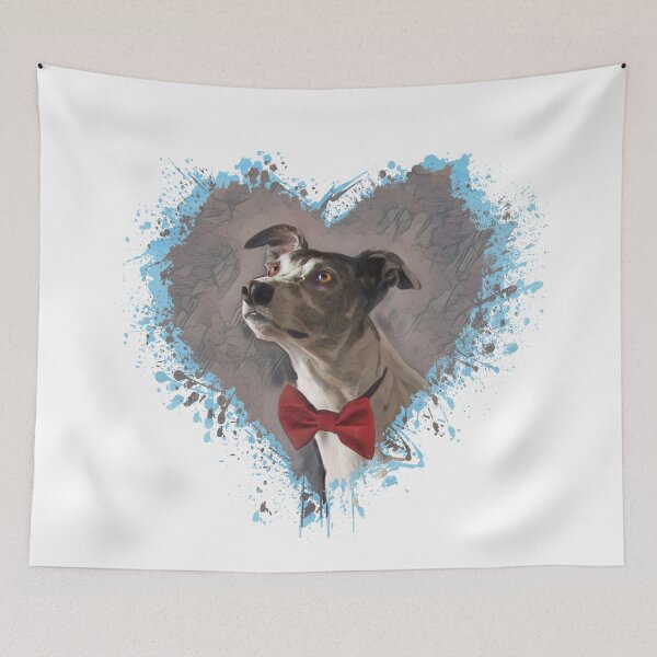 Item preview, Greyt Greyhound In A Red Bow Tie  designed and sold by Heathermarie321.