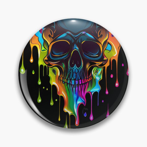 Artikelvorschau, Verschmelzen Sie mit dem unbekannten psychedelischen Schädel entworfen und verkauft von MindTankArt.