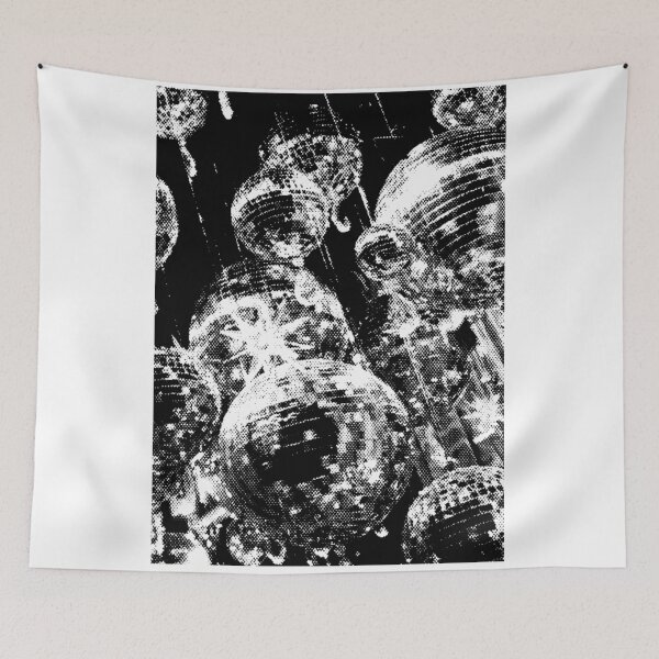 Item preview, Vintage Disco Ball News Print designed and sold by maddiemercer.
