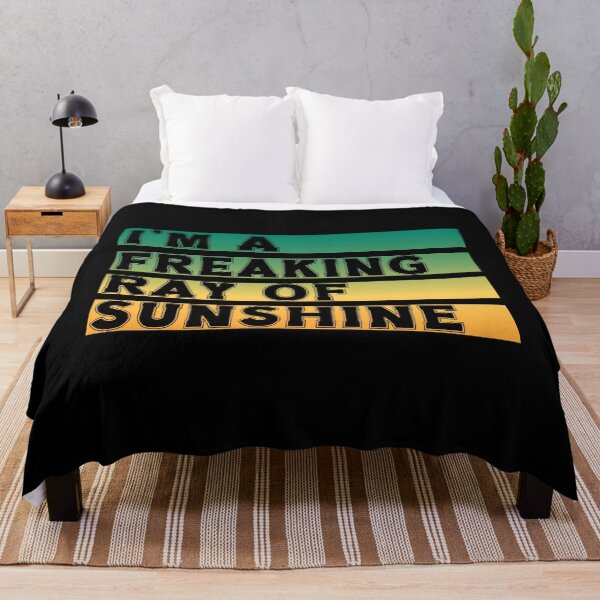 Item preview,  I'm A Freaking Ray Of Sunshine Funny Sarcastic - Retro designed and sold by Georgy09.