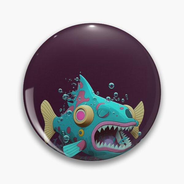 Item preview, Bruxish, the Colorful Psychic Fish in murky waters! designed and sold by Frocentric.