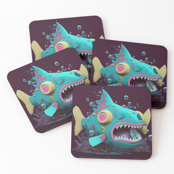 Item preview, Bruxish, the Colorful Psychic Fish in murky waters! designed and sold by Frocentric.