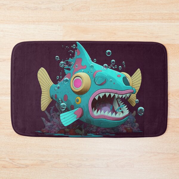 Item preview, Bruxish, the Colorful Psychic Fish in murky waters! designed and sold by Frocentric.