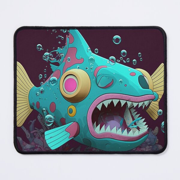 Item preview, Bruxish, the Colorful Psychic Fish in murky waters! designed and sold by Frocentric.