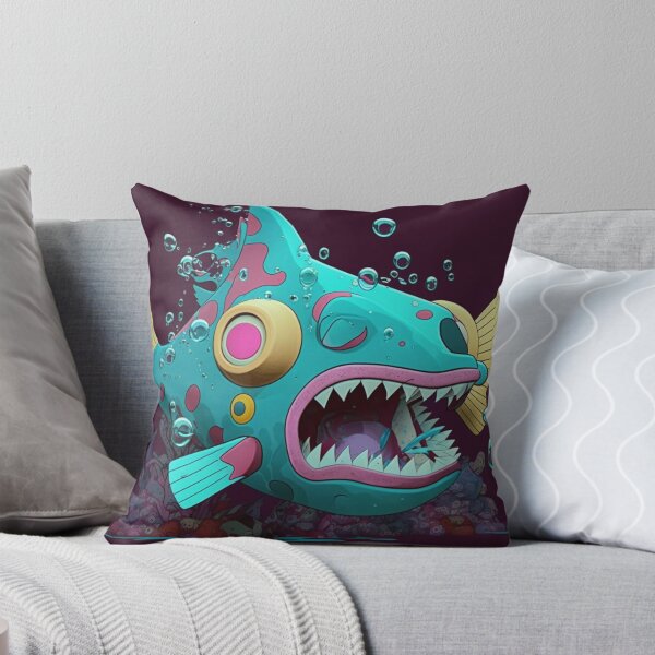 Item preview, Bruxish, the Colorful Psychic Fish in murky waters! designed and sold by Frocentric.