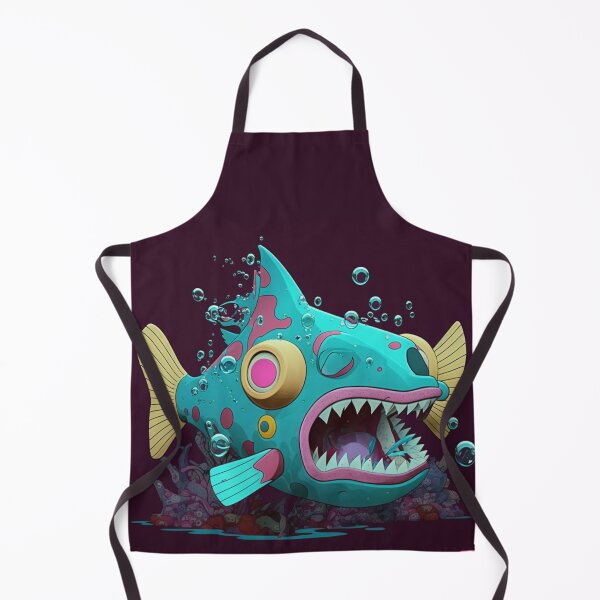 Item preview, Bruxish, the Colorful Psychic Fish in murky waters! designed and sold by Frocentric.