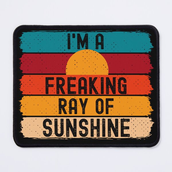 Item preview, I'm A Freaking Ray Of Sunshine Funny Sarcastic - Retro Vintage designed and sold by Georgy09.