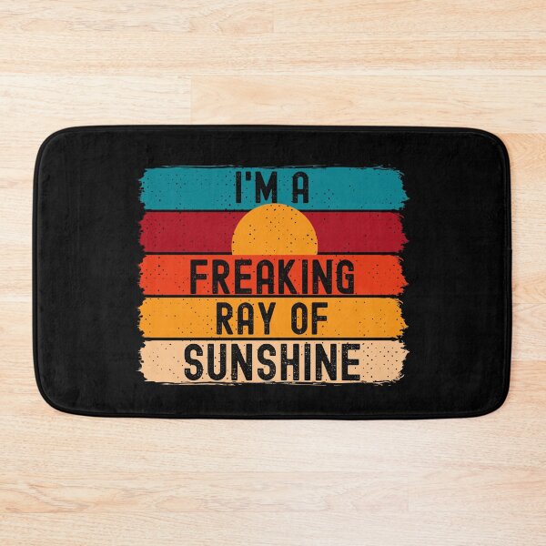 Item preview, I'm A Freaking Ray Of Sunshine Funny Sarcastic - Retro Vintage designed and sold by Georgy09.