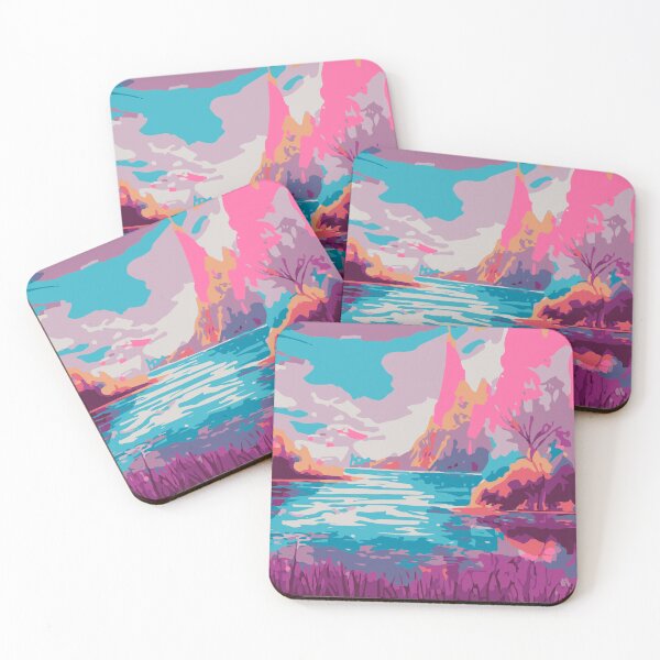 Item preview, Abstract Mountain Illustration:- Abstract Mountain Landscape Illustration of Mountain Scenery designed and sold by typoinspired.