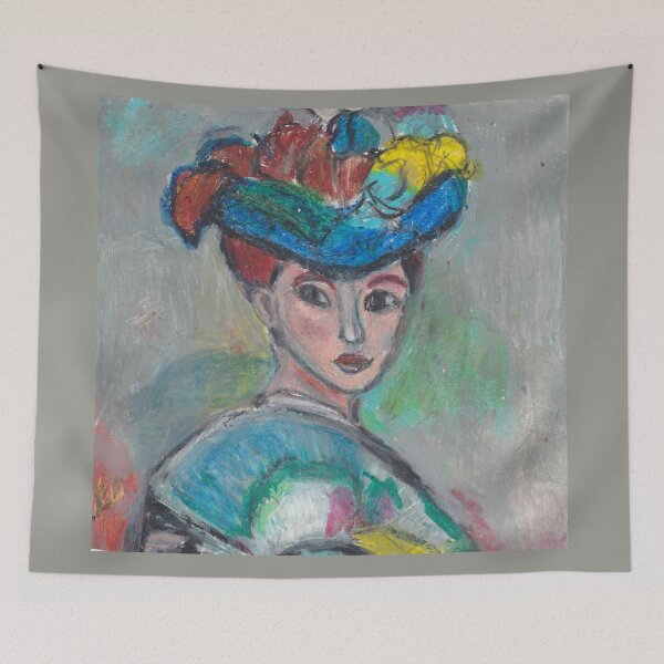 Item preview, The Woman With The Hat(After Matisse) designed and sold by RobynLee.