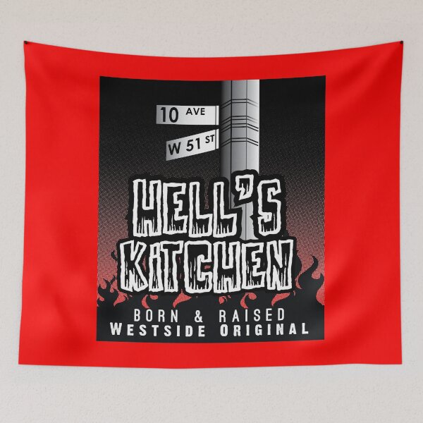 Item preview, Hell's Kitchen - Born and Raised - Apparel designed and sold by LatinSaint.