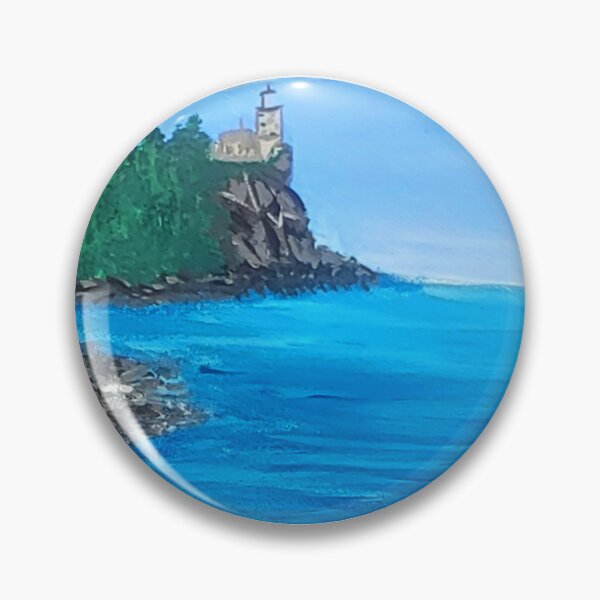 Item preview, Lighthouse on a Cliff designed and sold by KayleeRoseArt.