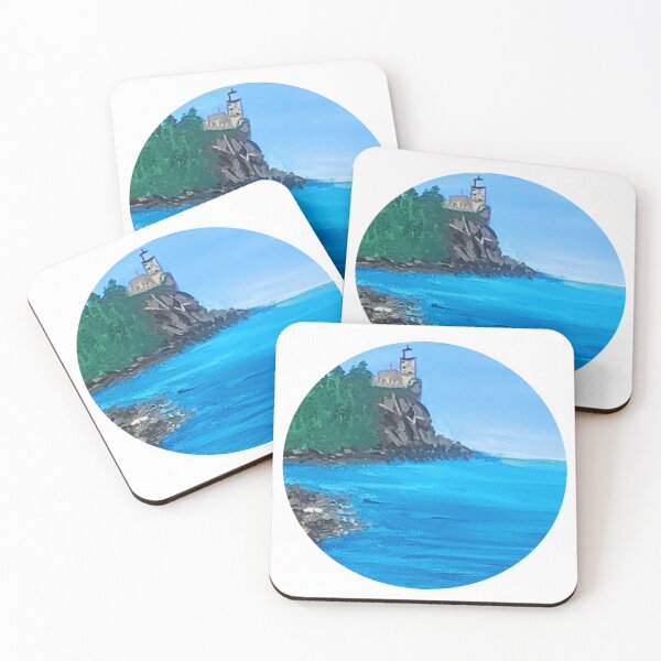 Item preview, Lighthouse on a Cliff designed and sold by KayleeRoseArt.